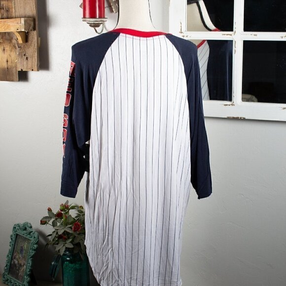 Boston Red Sox New Era Women's 3/4 Sleeve Raglan T-Shirt, 1X, NWT - Picture 5 of 6
